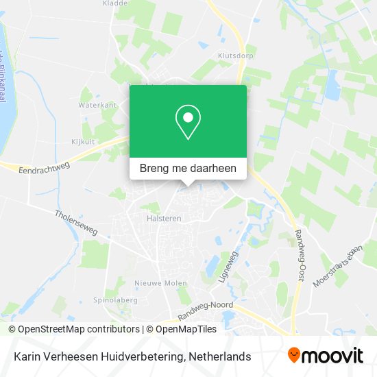 Karin Verheesen Huidverbetering kaart