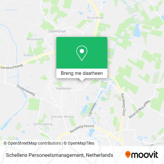 Schellens Personeelsmanagement kaart