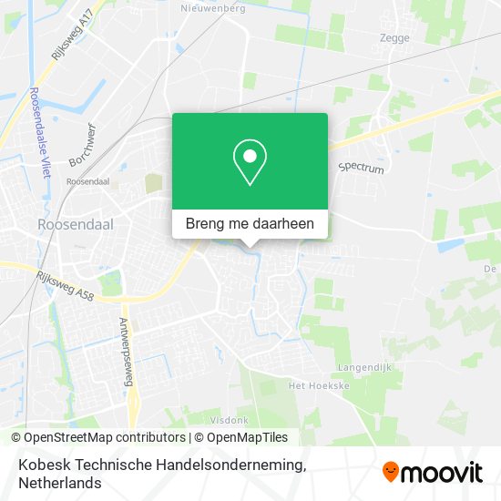 Kobesk Technische Handelsonderneming kaart