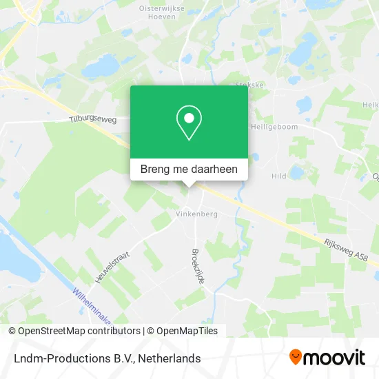 Lndm-Productions B.V. kaart