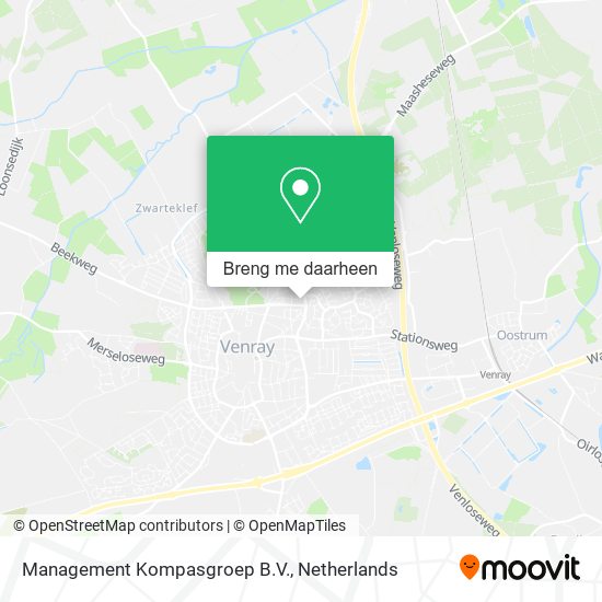 Management Kompasgroep B.V. kaart