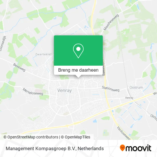 Management Kompasgroep B.V. kaart
