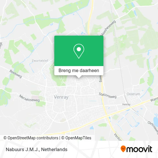 Nabuurs J.M.J. kaart