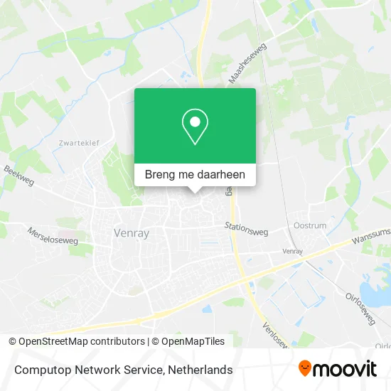 Computop Network Service kaart