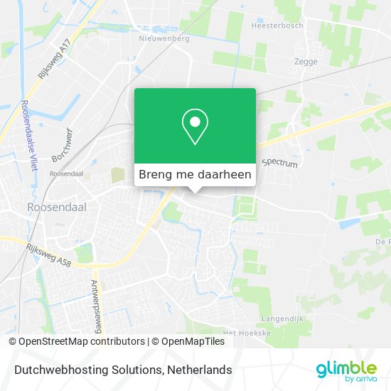 Dutchwebhosting Solutions kaart