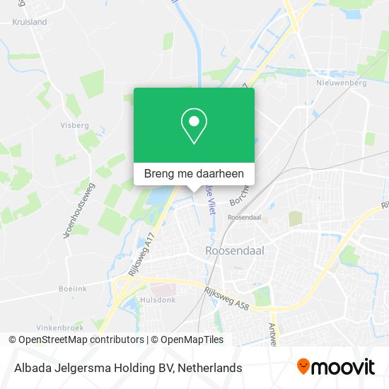 Albada Jelgersma Holding BV kaart
