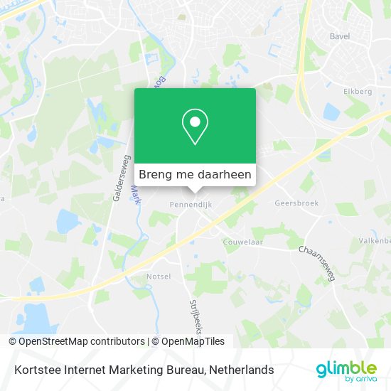 Kortstee Internet Marketing Bureau kaart