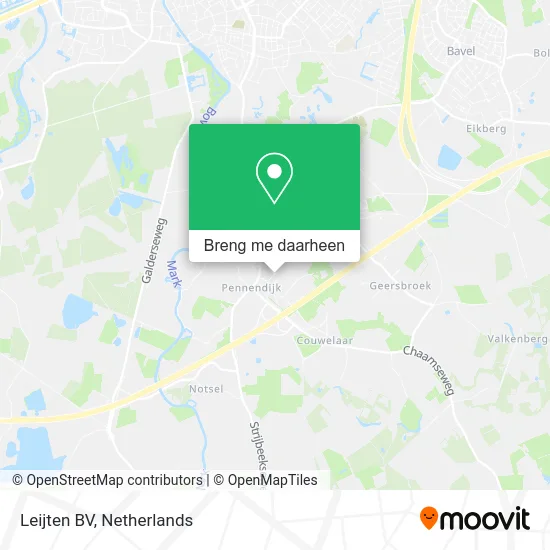 Leijten BV kaart