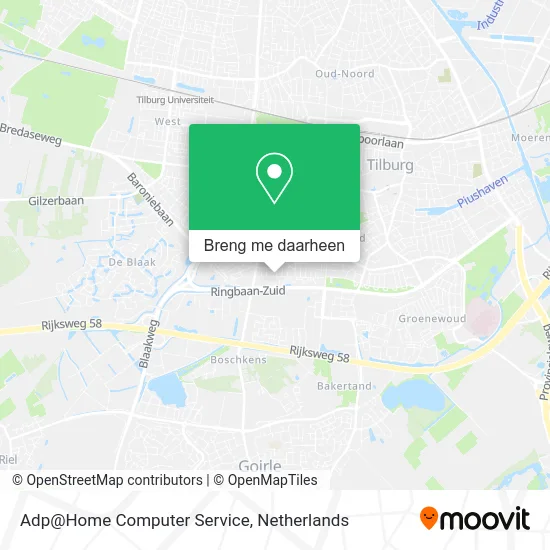 Adp@Home Computer Service kaart