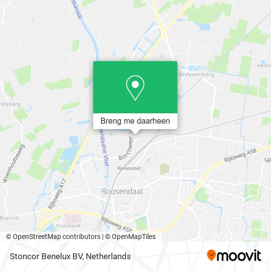 Stoncor Benelux BV kaart