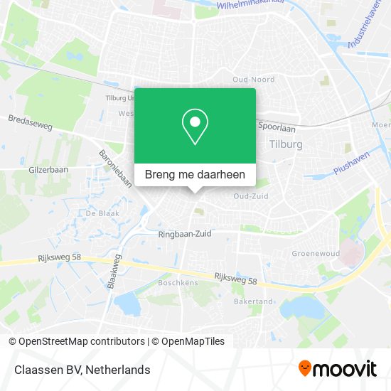 Claassen BV kaart