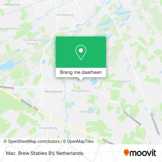 Mac. Brew Stables BV kaart