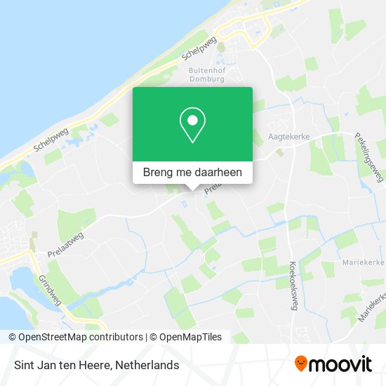 Sint Jan ten Heere kaart