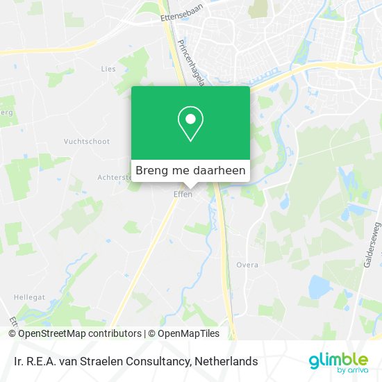 Ir. R.E.A. van Straelen Consultancy kaart