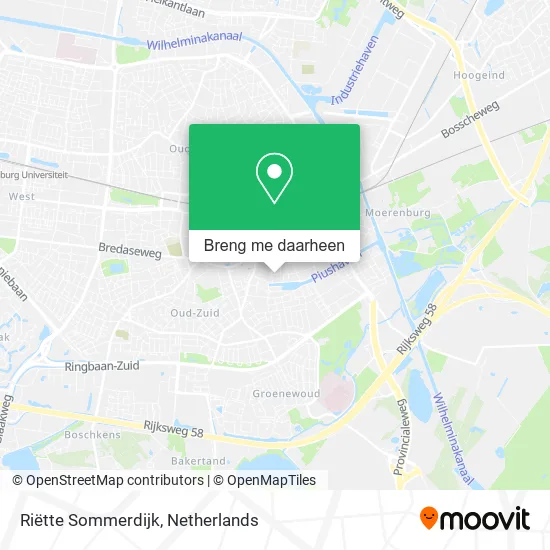 Riëtte Sommerdijk kaart