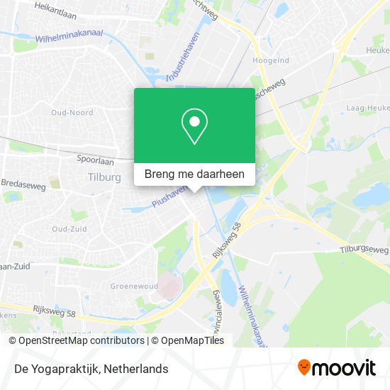 De Yogapraktijk kaart