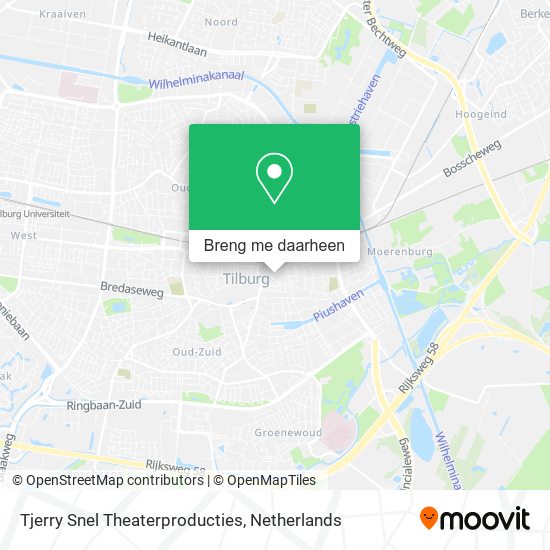 Tjerry Snel Theaterproducties kaart