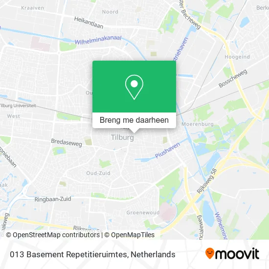 013 Basement Repetitieruimtes kaart