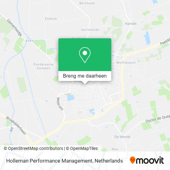 Holleman Performance Management kaart