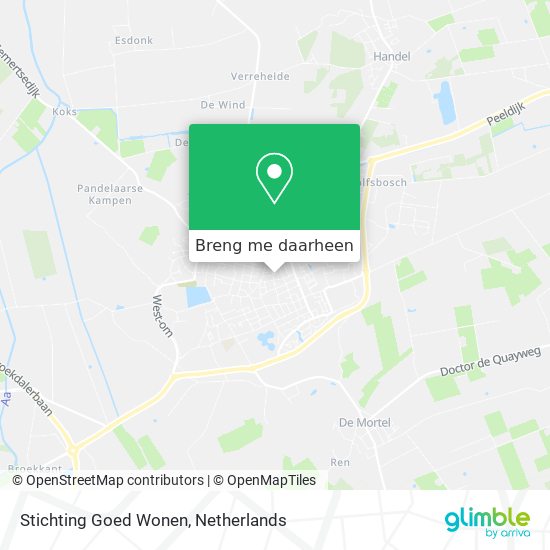 Stichting Goed Wonen kaart