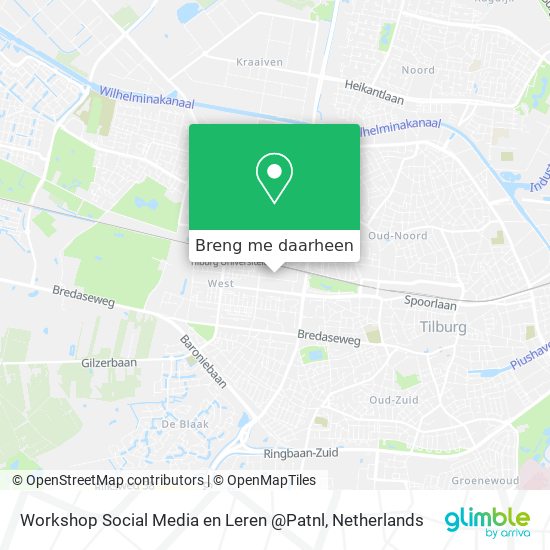 Workshop Social Media en Leren @Patnl kaart