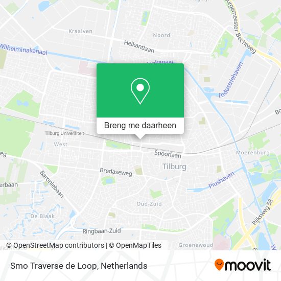 Smo Traverse de Loop kaart