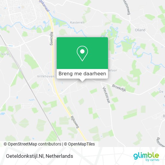 Oeteldonkstijl.Nl kaart