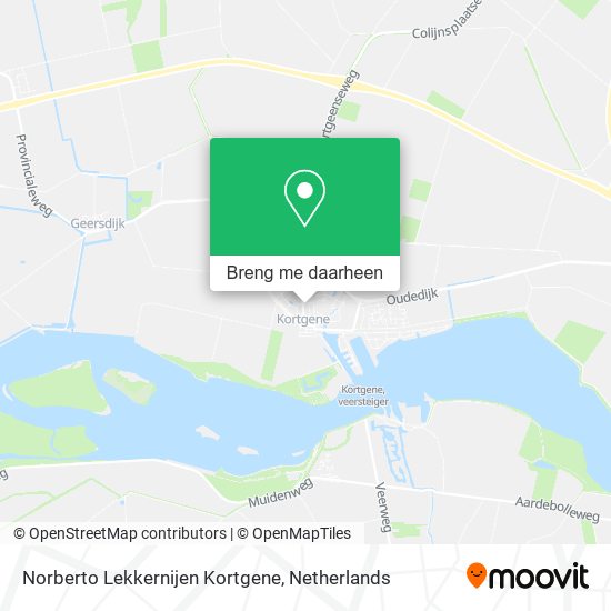 Norberto Lekkernijen Kortgene kaart