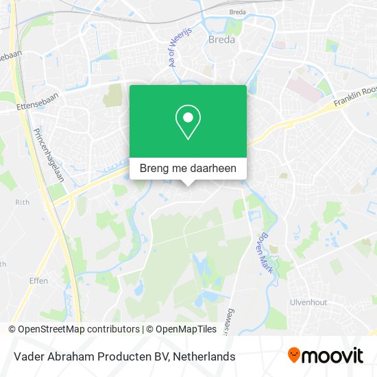 Vader Abraham Producten BV kaart