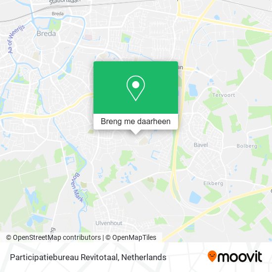 Participatiebureau Revitotaal kaart