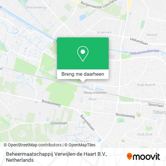 Beheermaatschappij Verwijlen-de Haart B.V. kaart