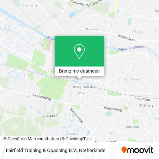 Fairfield Training & Coaching B.V. kaart