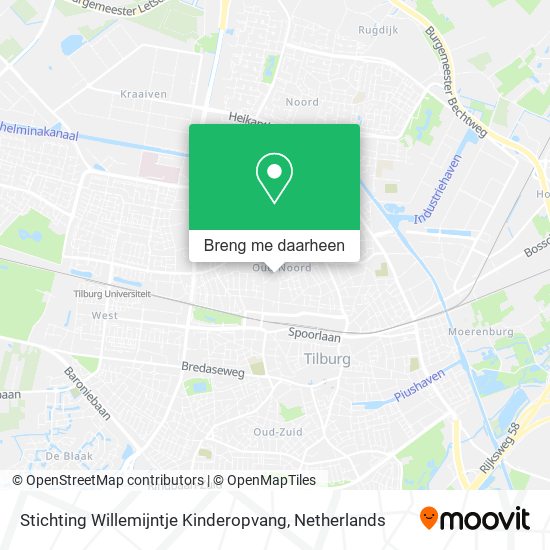 Stichting Willemijntje Kinderopvang kaart