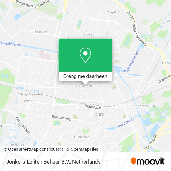 Jonkers-Leijten Beheer B.V. kaart