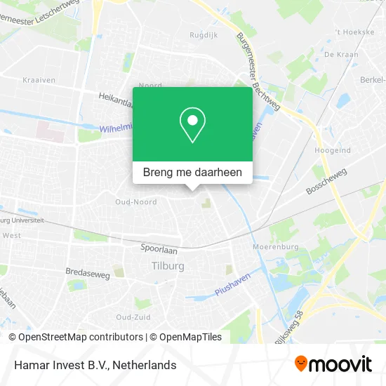 Hamar Invest B.V. kaart