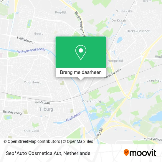 Sep*Auto Cosmetica Aut kaart