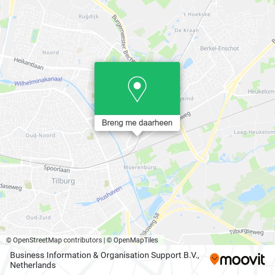 Business Information & Organisation Support B.V. kaart