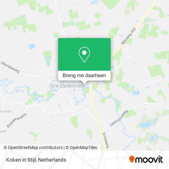 Koken in Stijl kaart