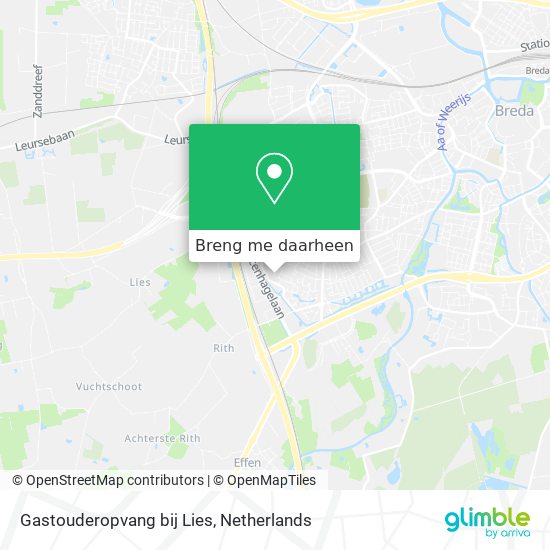 Gastouderopvang bij Lies kaart