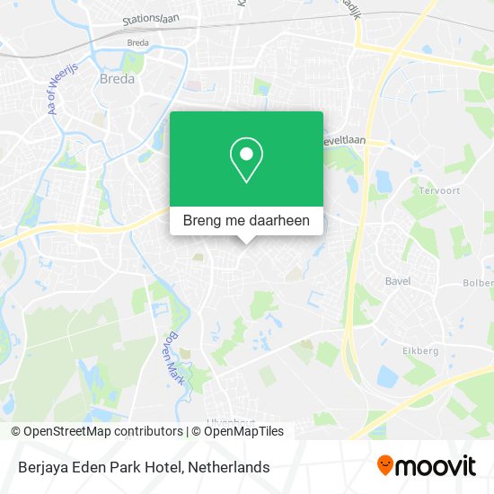 Berjaya Eden Park Hotel kaart
