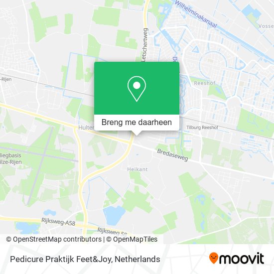 Pedicure Praktijk Feet&Joy kaart
