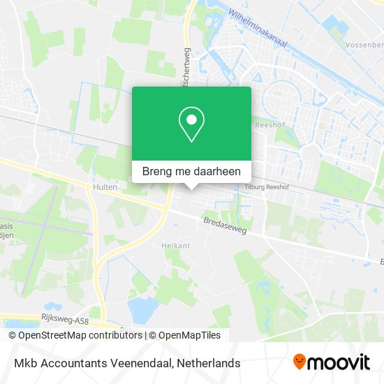 Mkb Accountants Veenendaal kaart