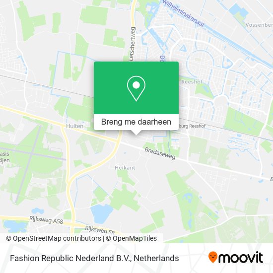 Fashion Republic Nederland B.V. kaart