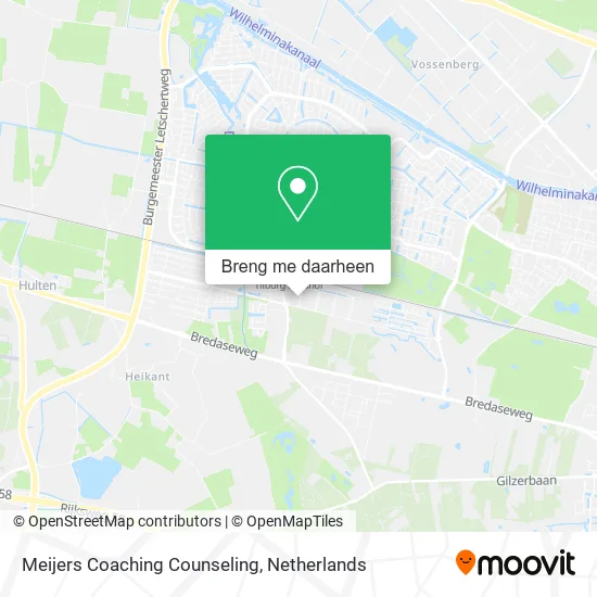 Meijers Coaching Counseling kaart