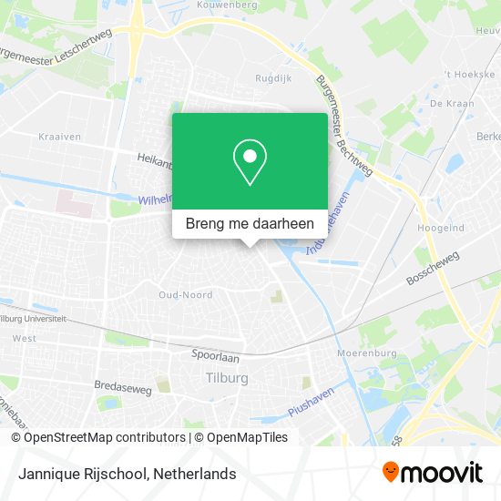 Jannique Rijschool kaart