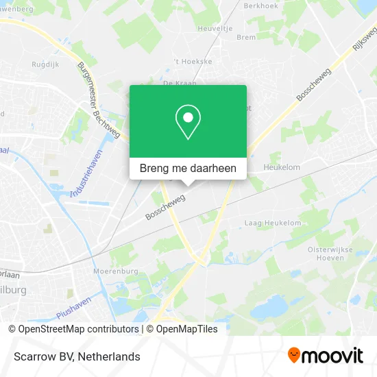 Scarrow BV kaart