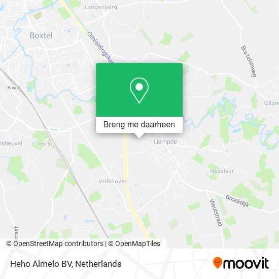 Heho Almelo BV kaart