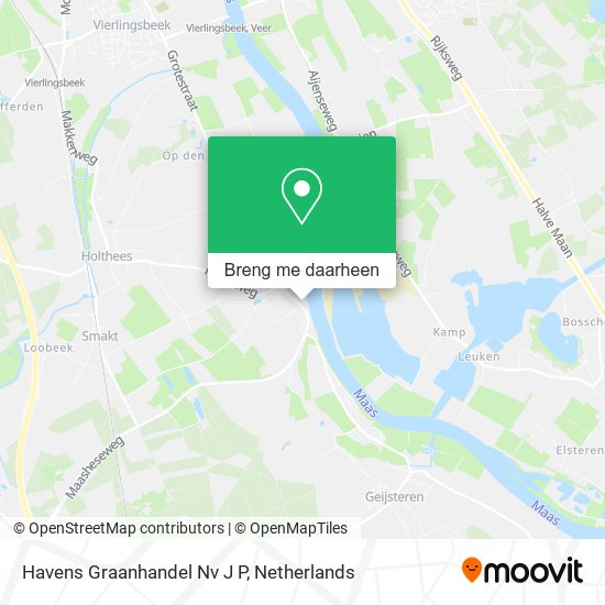 Havens Graanhandel Nv J P kaart