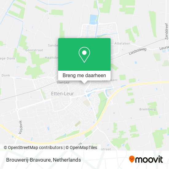 Brouwerij-Bravoure kaart