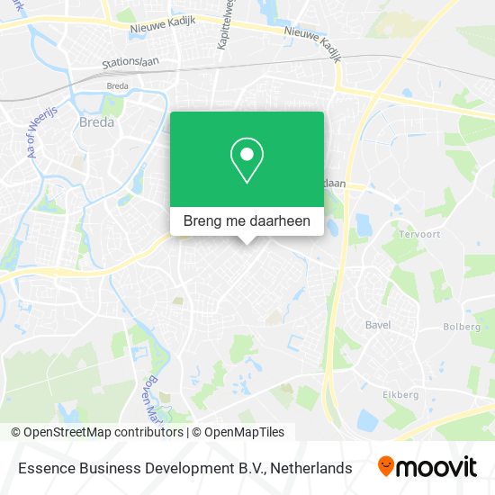 Essence Business Development B.V. kaart